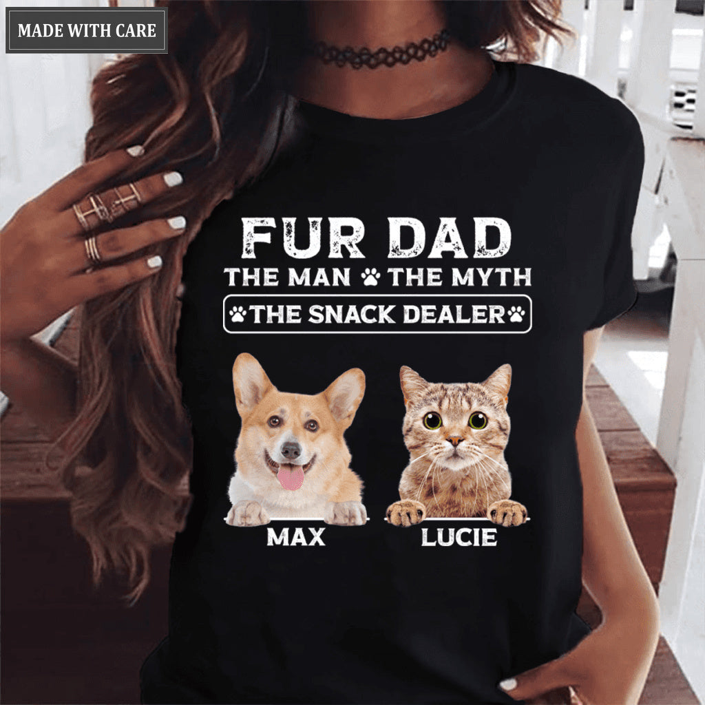 The Snack Dealer Is Here - Pet Personalized Custom Shirt - Gift For Pet Owners, Pet Lovers