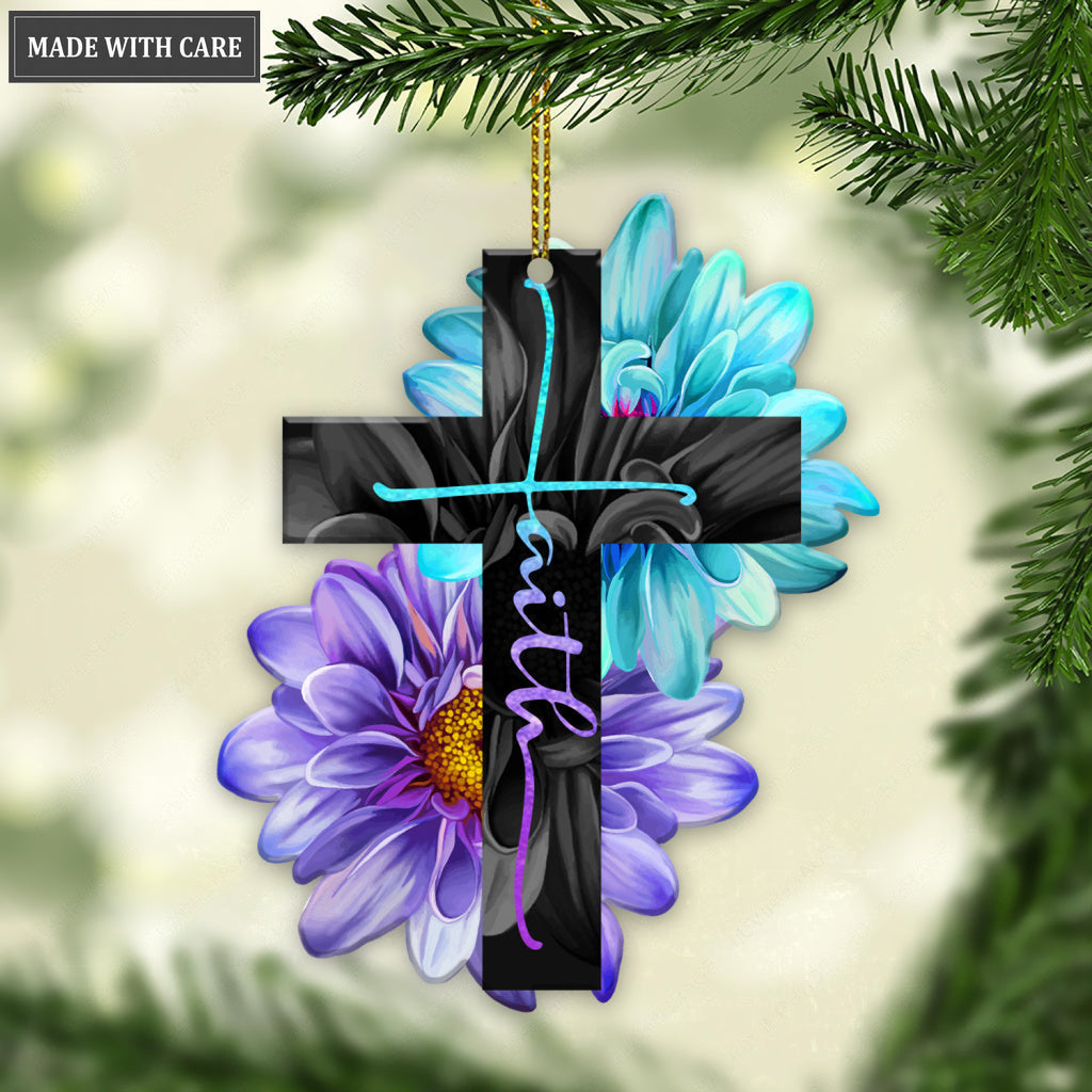 Faith Cross Ornament
