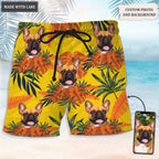 Tropical Summer Hawaii Upload Image Family, Dog, Cat - Personalized Custom Unisex Hawaiian Shirt