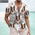 Tropical Summer Hawaii Upload Image Family, Dog, Cat - Personalized Custom Unisex Hawaiian Shirt