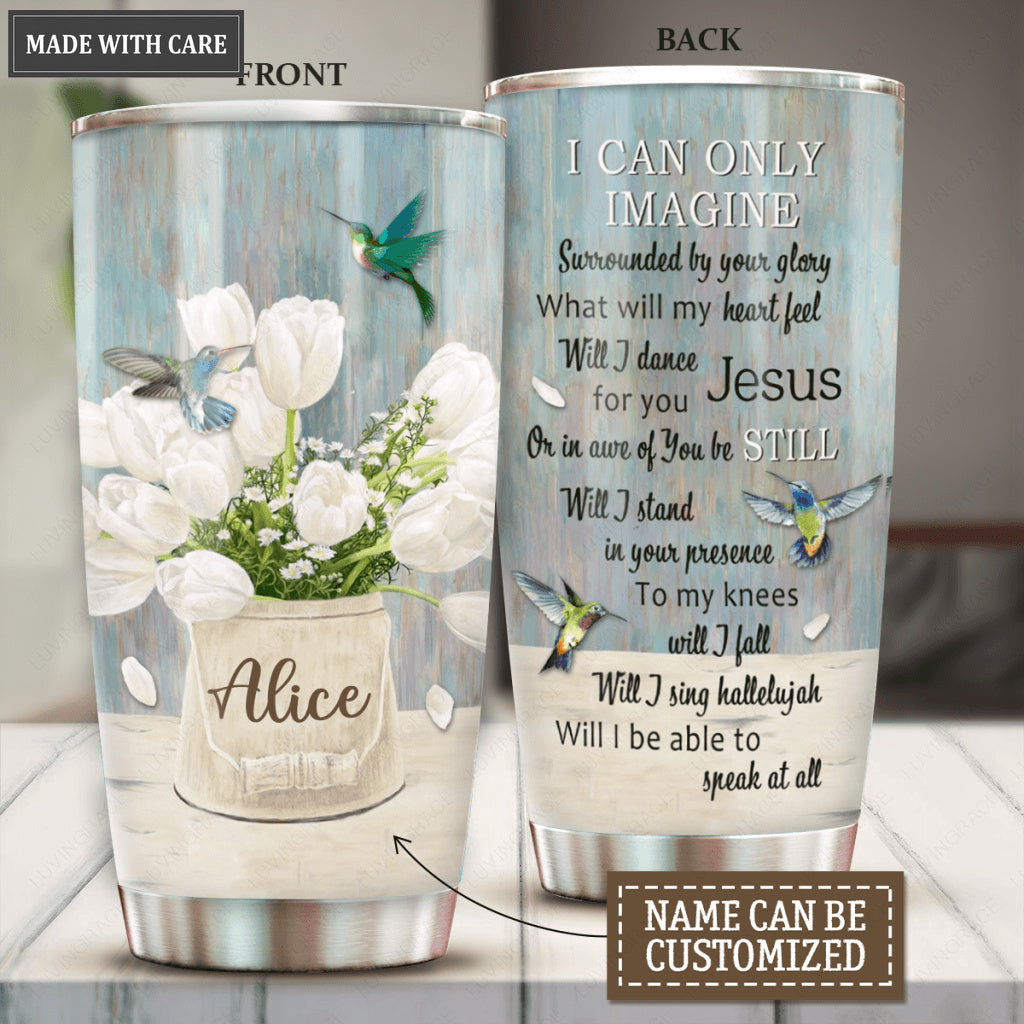 Hummingbird Surrounded By Glory Personalized Tumbler