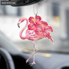 Tropical Bird Pink Flamingo God Says You Are Ornament