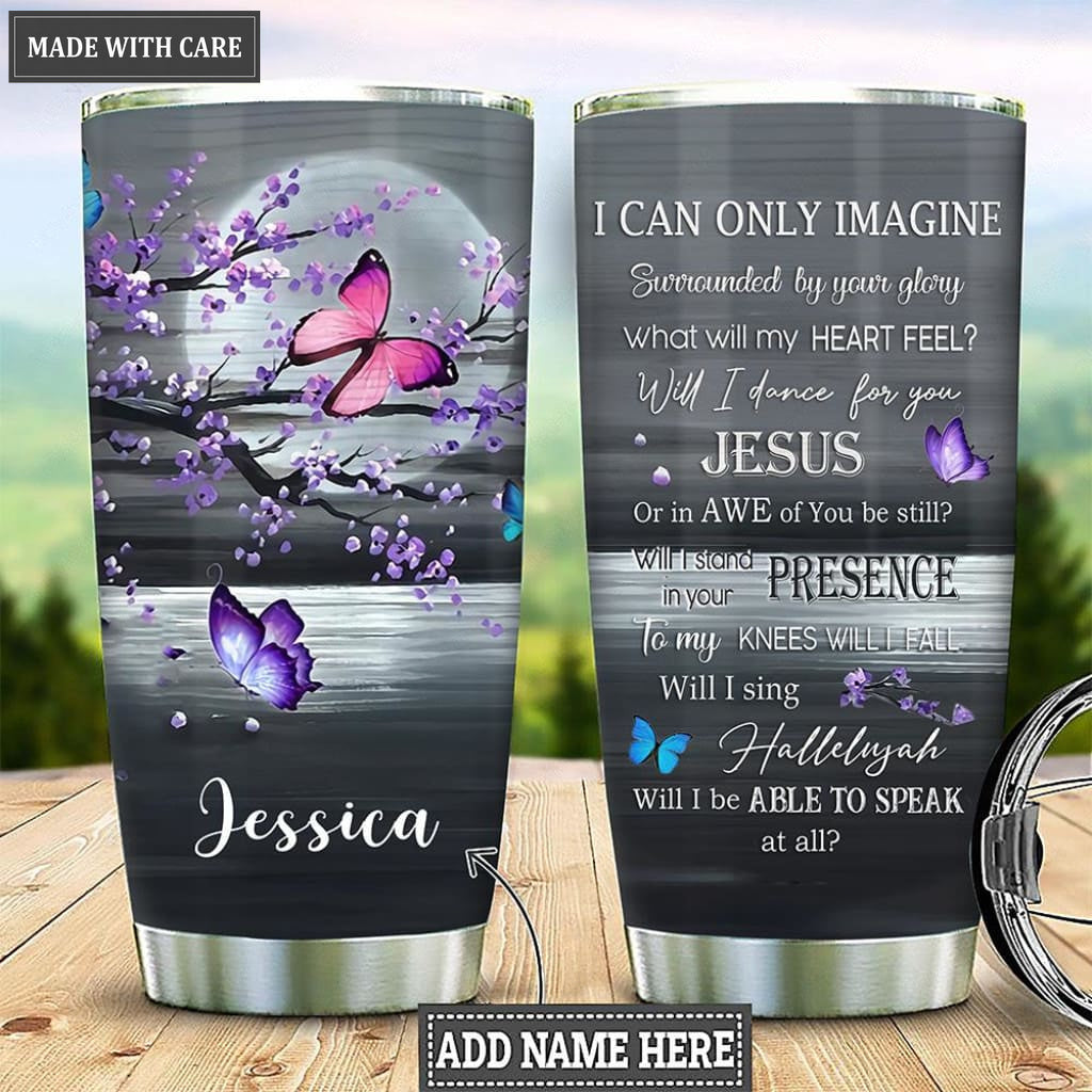 What Will My Heart Feel Personalized Tumbler