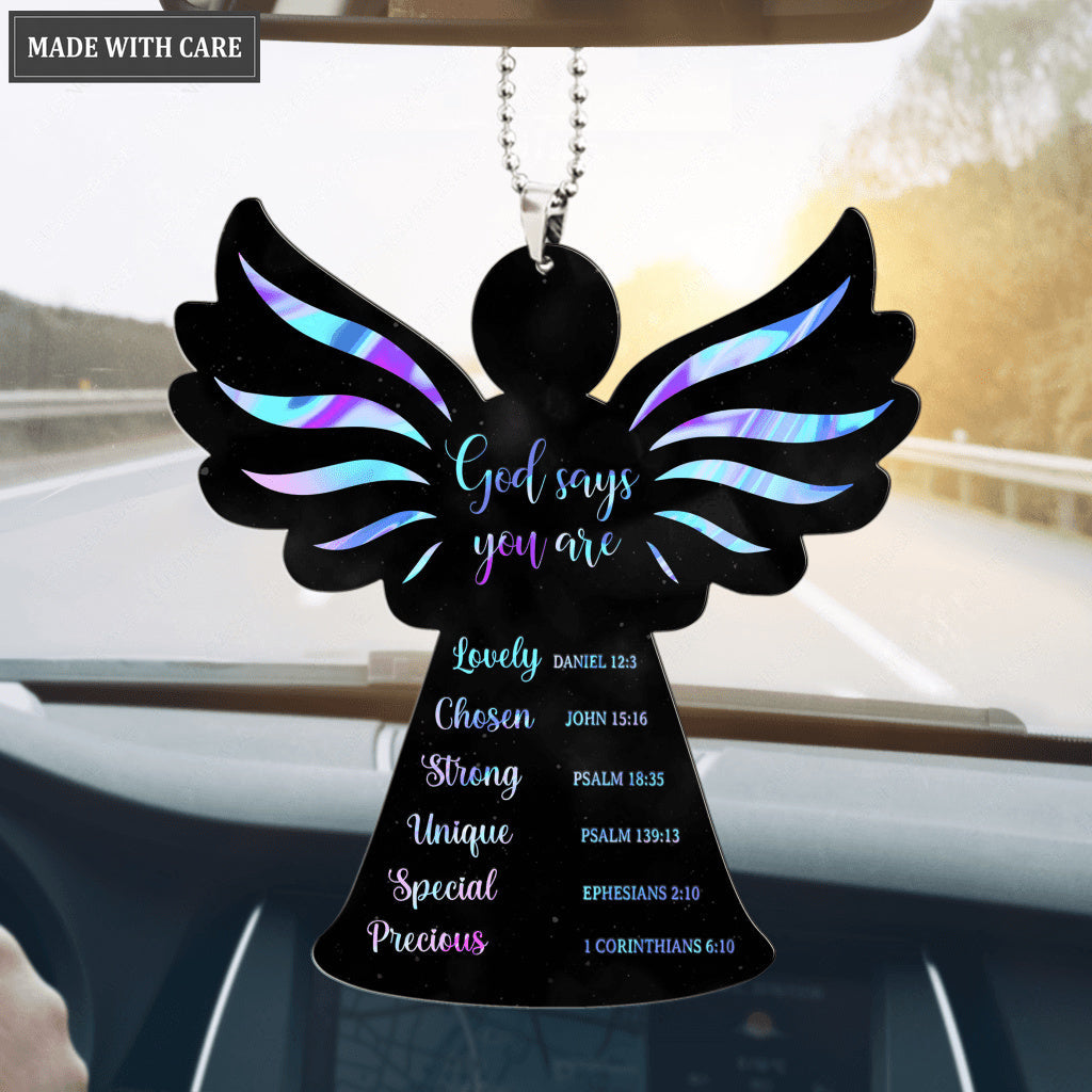 Angel God Says You Are Ornament