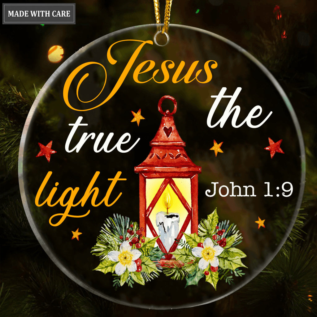 Christmas Lantern The True Light Transparent Ornament
