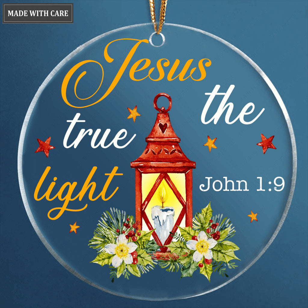 Christmas Lantern The True Light Transparent Ornament