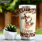 Jesus And Coffee Kind Of Girl Personalized Tumbler