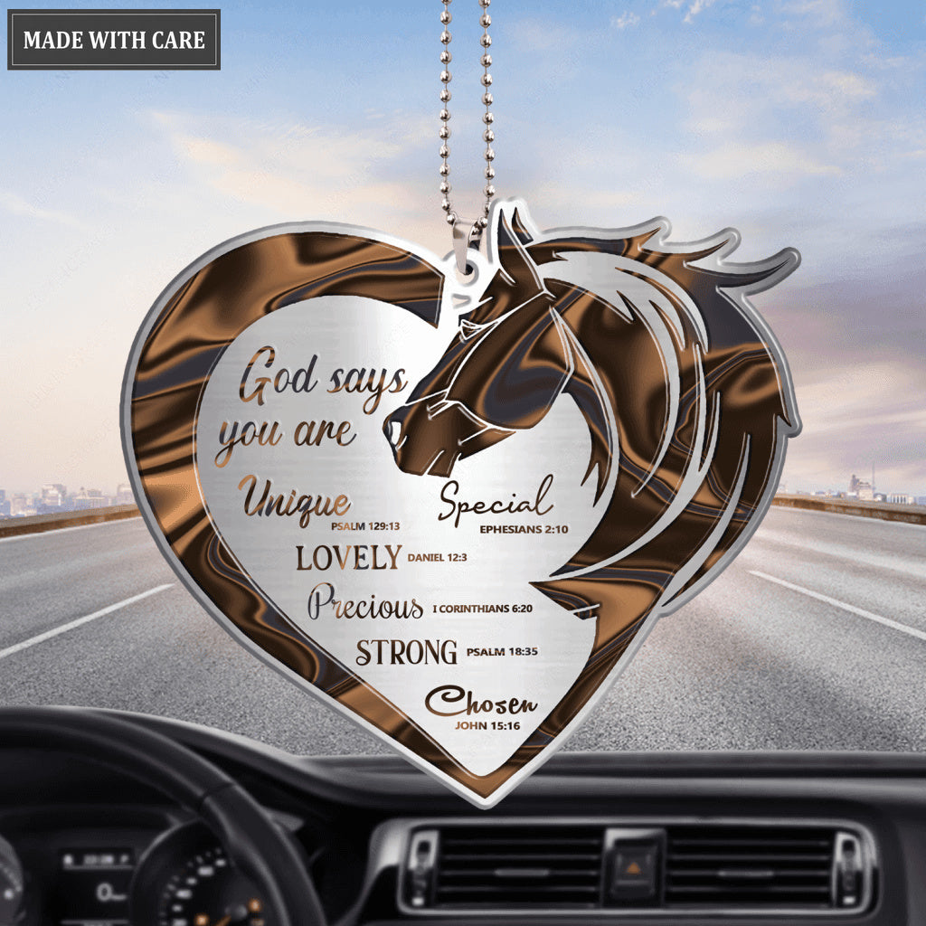 Hologram Horse God Says You Are Ornament