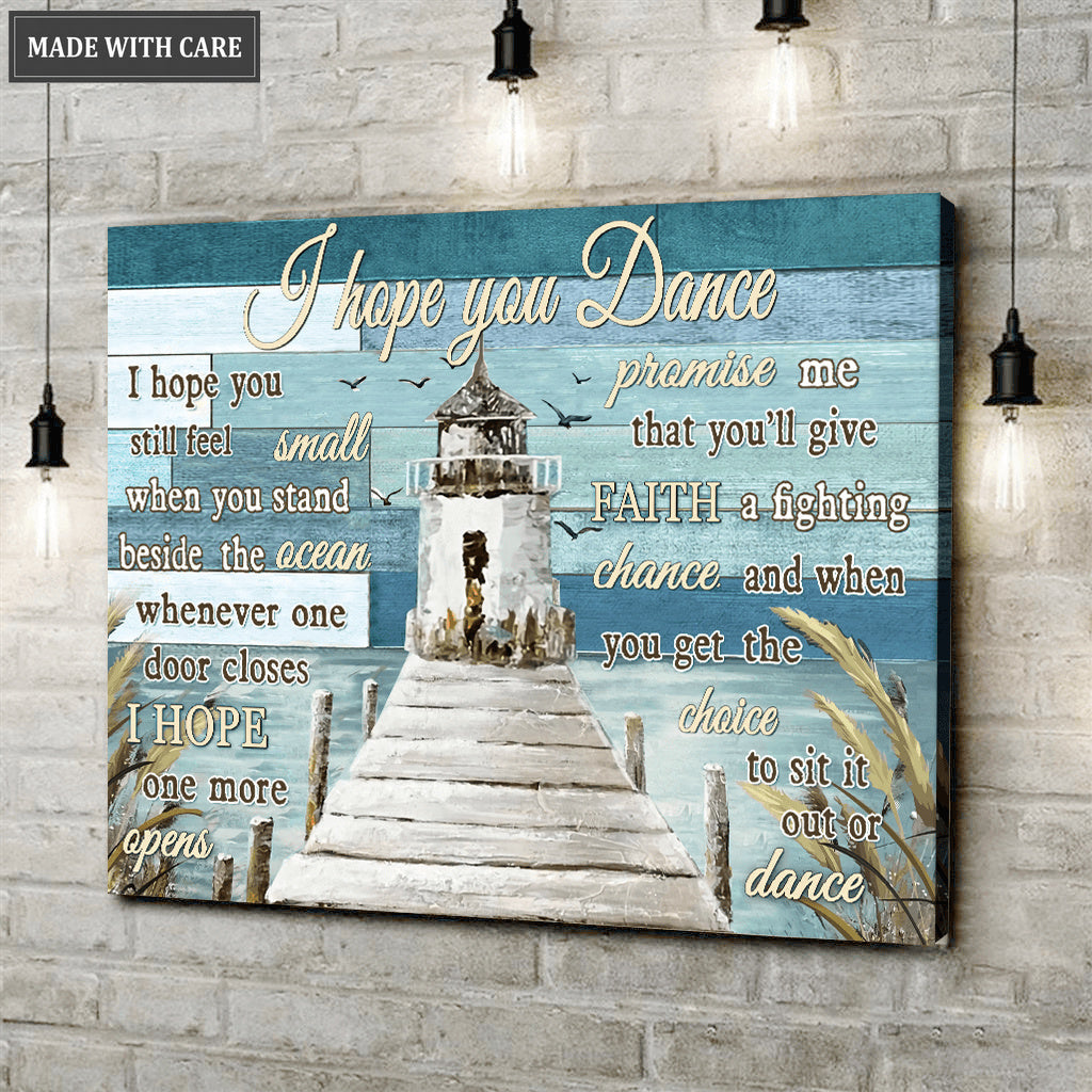 I Hope You Dance Wall Art