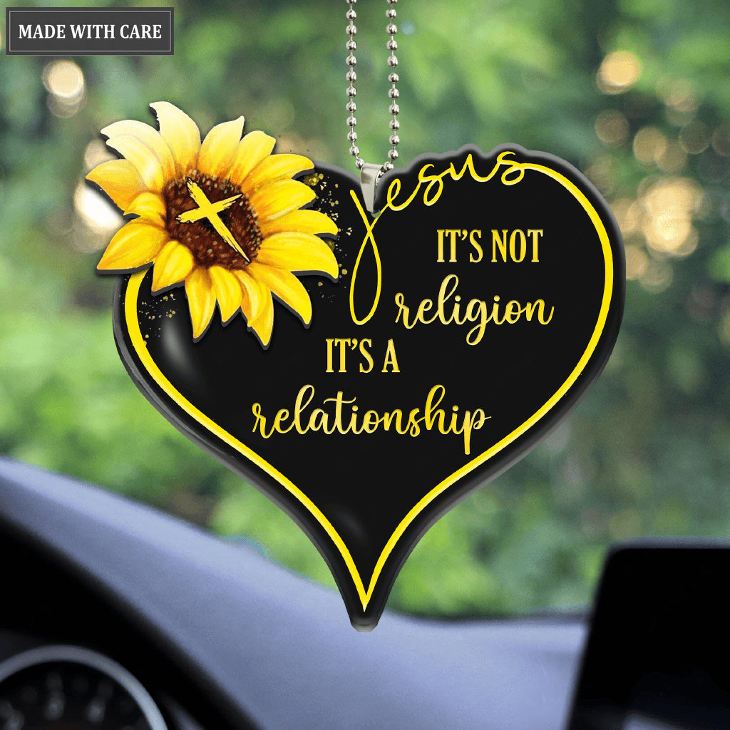 Jesus It's Not Religion It's Relationship Ornament