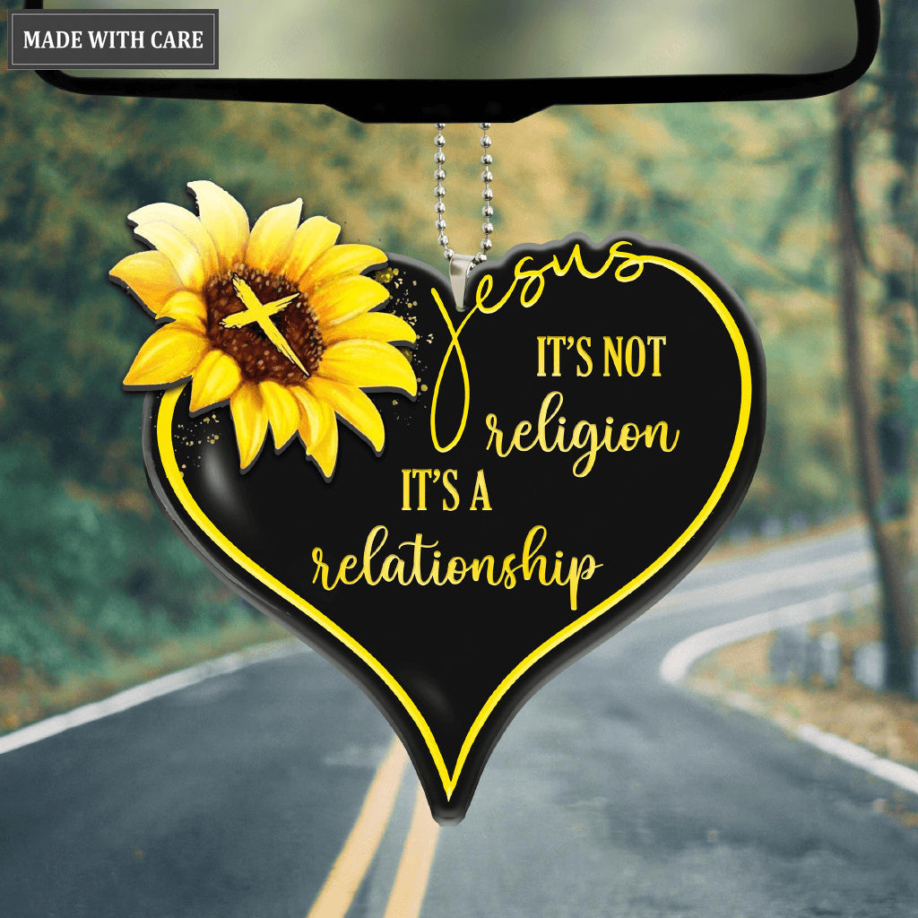 Jesus It's Not Religion It's Relationship Ornament