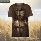 Christ Jesus Dove Cross Walk By Faith Not By Sight Hoodie