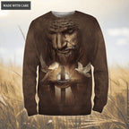 Christ Jesus Dove Cross Walk By Faith Not By Sight Hoodie