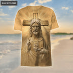 Vintage Jesus Cross Trust In The Lord Hoodie
