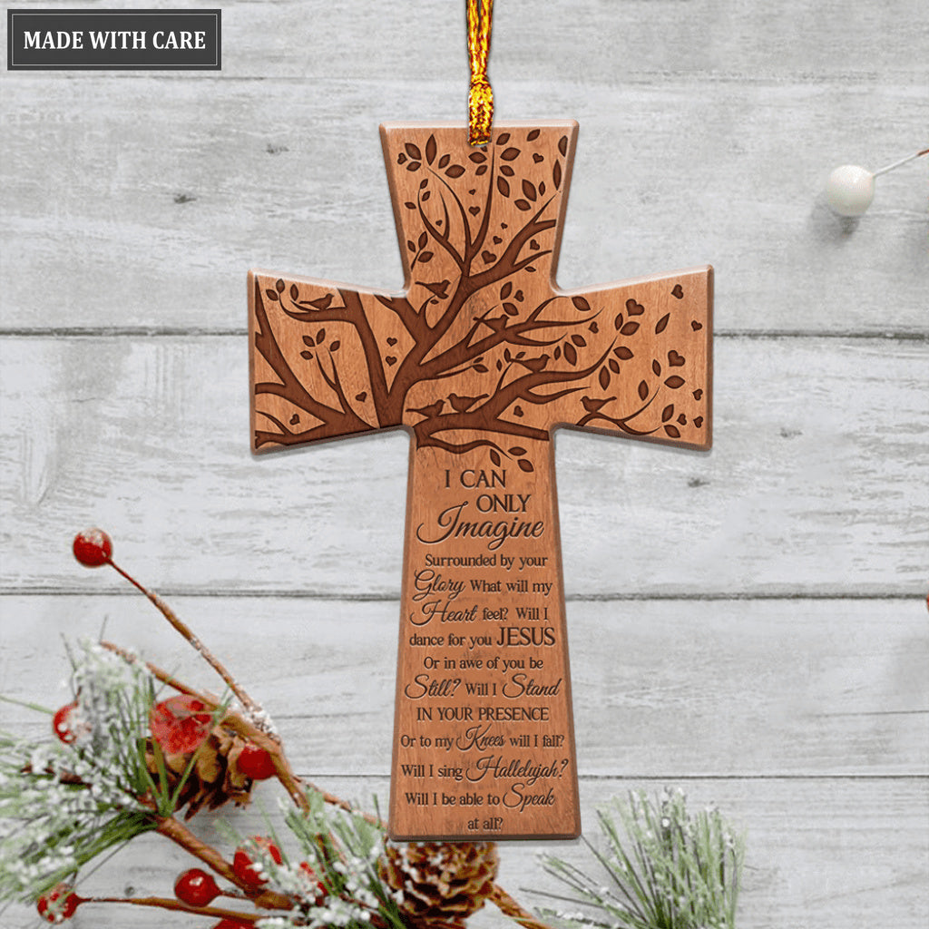 Cross Surrounded By Glory Ornament