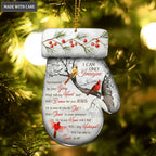 Winter Gloves Surrounded By Glory Ornament