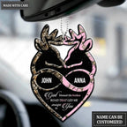 Camo Couple Buck And Doe Collection Personalized Ornament