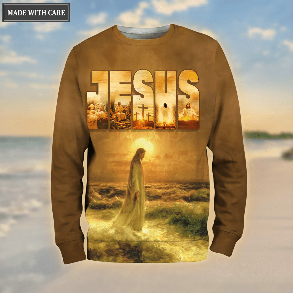 Jesus Art Way Maker Miracle Worker Hoodie
