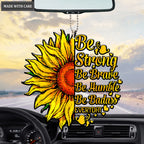 Be Strong Be Brave Be Humble Be Badass Ornament