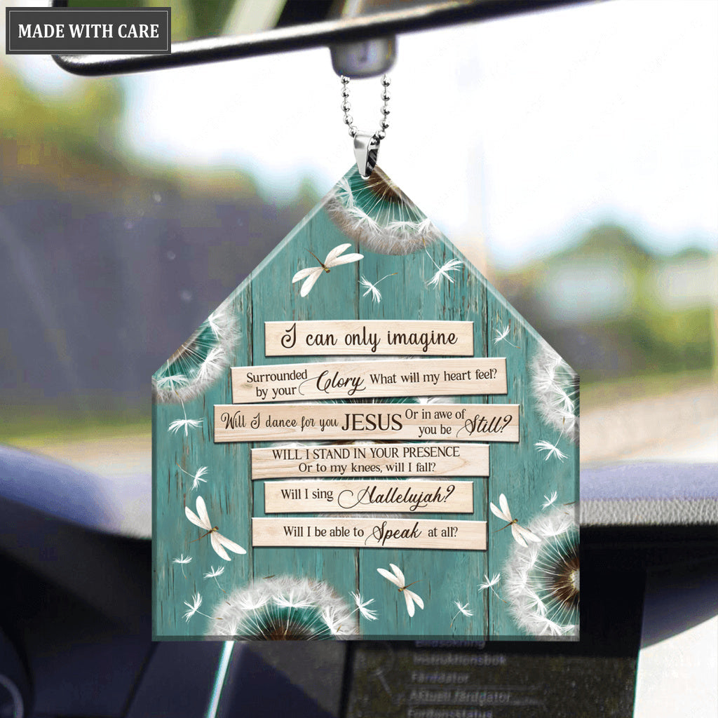Dandelion House Sign Surrounded By Glory Ornament
