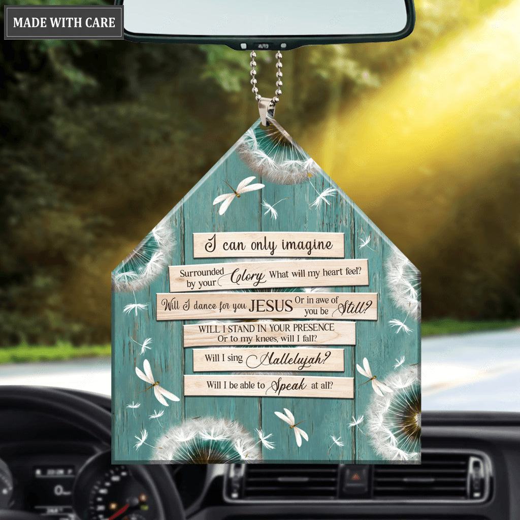 Dandelion House Sign Surrounded By Glory Ornament