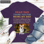 Dear Dad Personalized Custom T-Shirt