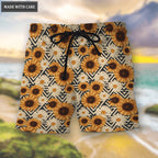 American Flag Sunflower Summer Hawaiian Shirt