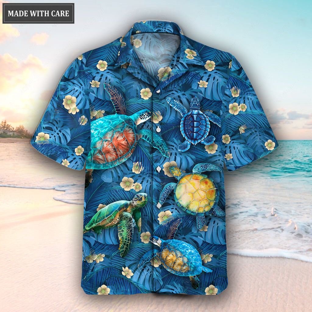 Tropical Turtle Hawaiian Shirt