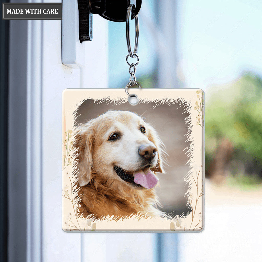 02 Dear Dad/Mom, Funny Pet Gift - Personalized Custom Acrylic Keychain