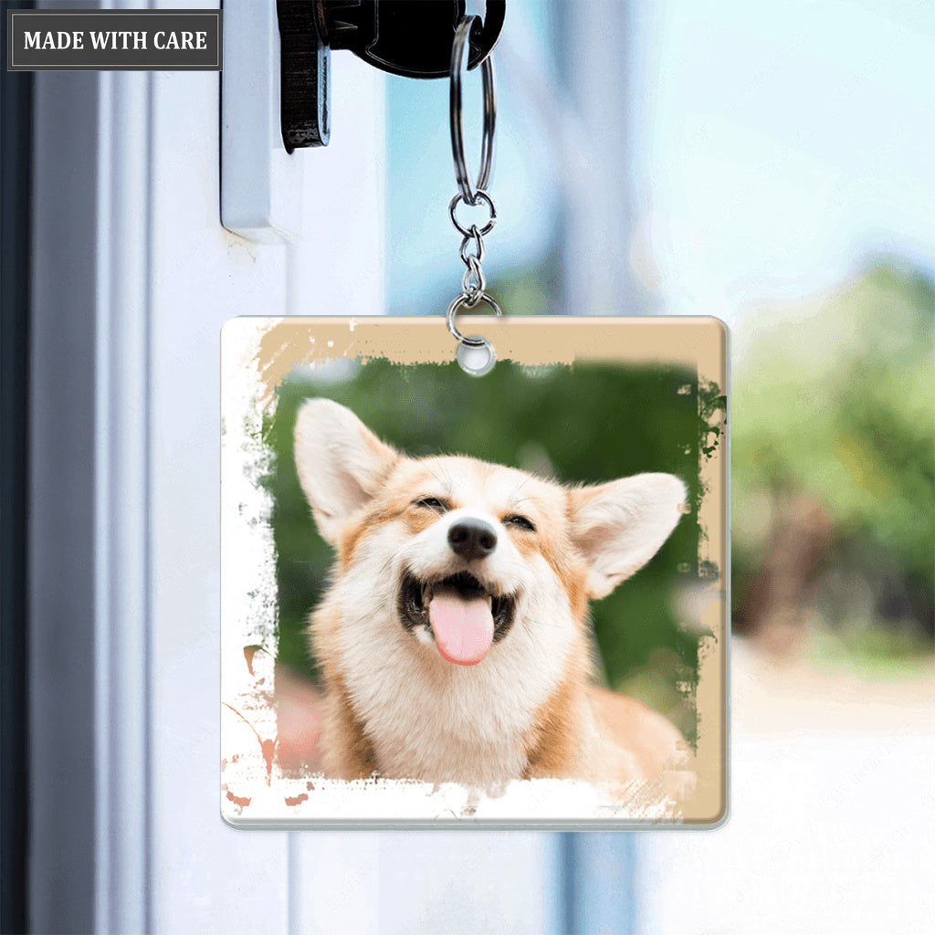 03 Dear Dad/Mom, Funny Pet Gift - Personalized Custom Acrylic Keychain