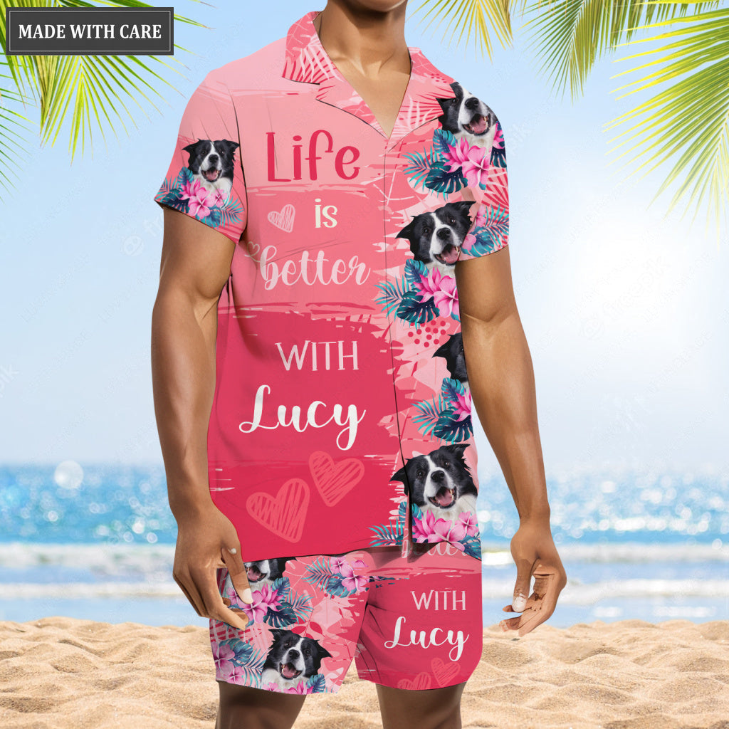 Life is better - Personalized Custom Unisex Hawaiian Shirt
