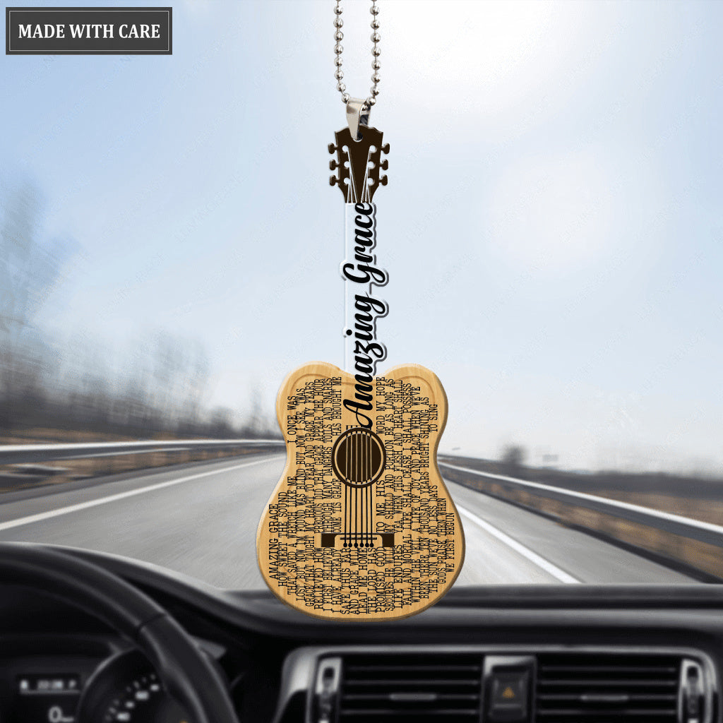 I Can Face Tomorrow Lyrics Guitar Ornament