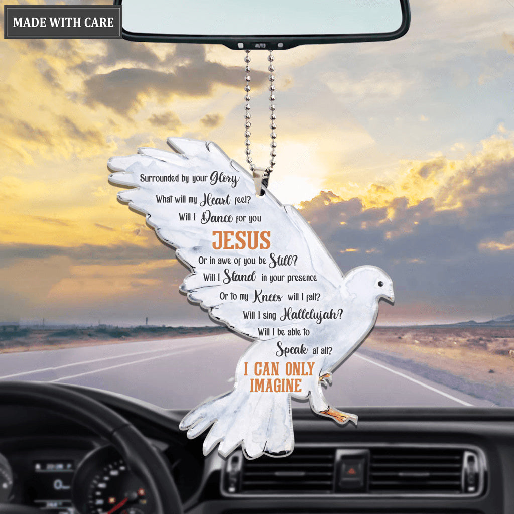 Dove Surrounded By Glory Ornament