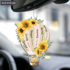 Floral Air Balloon God Says You Are Ornament