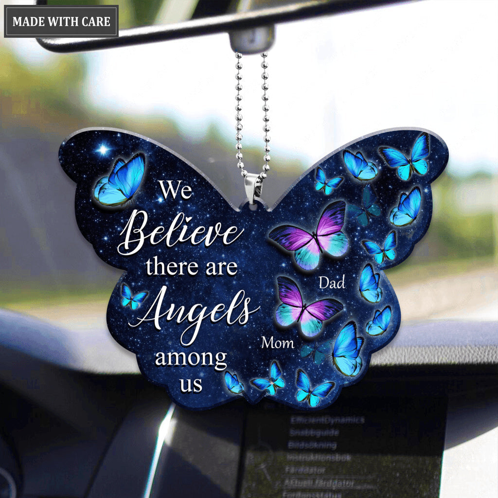 Personalized Angels Among Us Butterfly Ornament