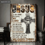Jesus Is My Everything Wall Art