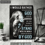 Stand With God And Be Judged By The World Wall Art