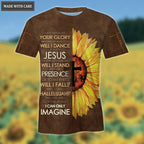 Cross Sunflower Surrounded By The Glory Hoodie