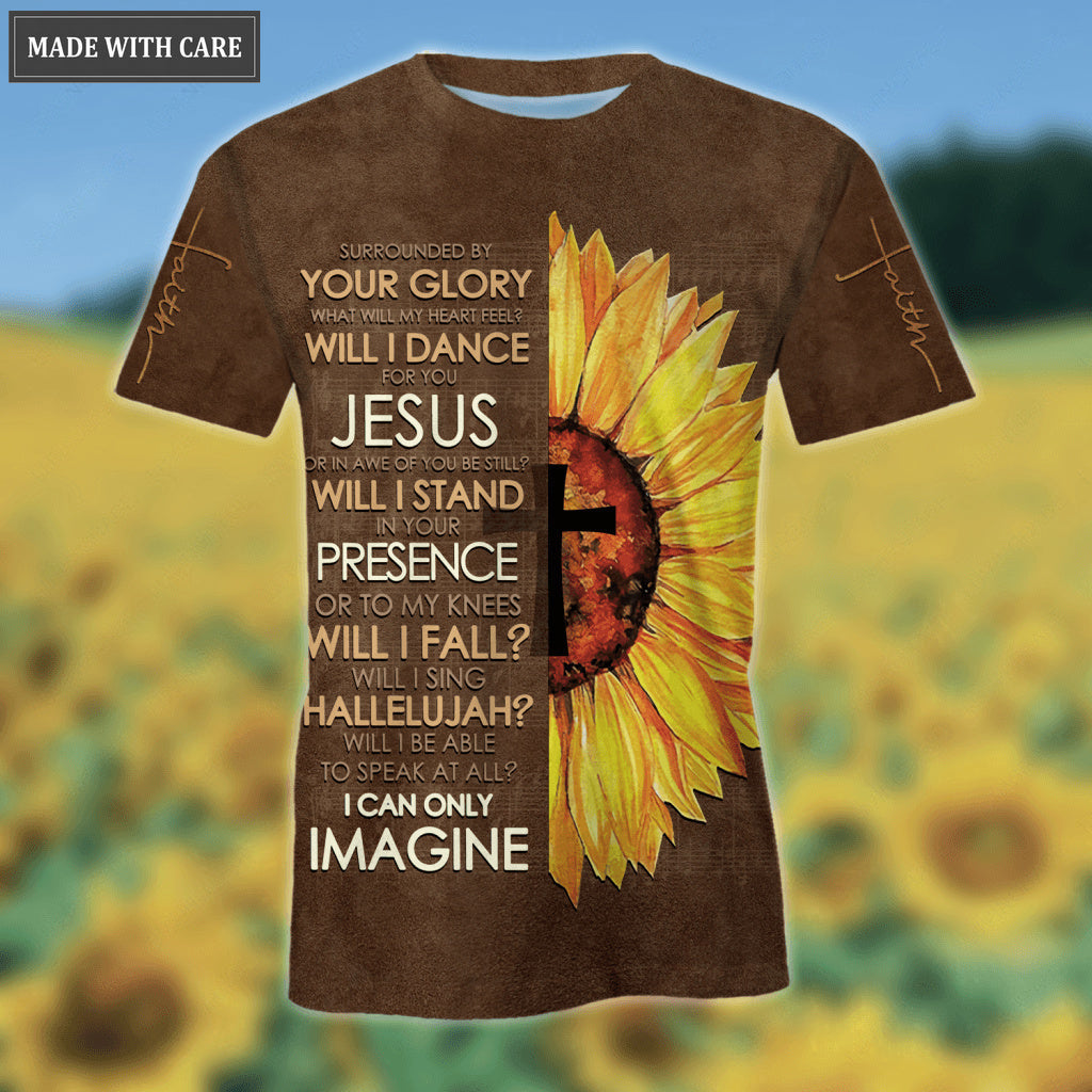 Cross Sunflower Surrounded By The Glory Hoodie