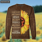 Cross Sunflower Surrounded By The Glory Hoodie