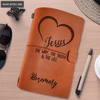 Jesus The Way The Truth And The Life Personalized Vintage Journal