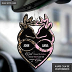Collection Of Deer Couple Personalized Ornament