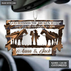 Collection Of Horse Couple Personalized Ornament