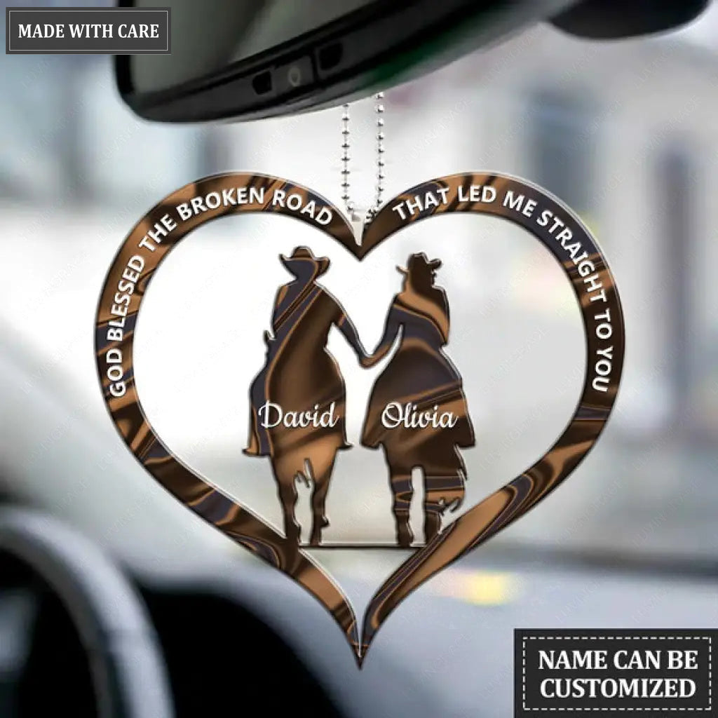 Collection Of Horse Couple Personalized Ornament