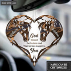 Collection Of Horse Couple Personalized Ornament