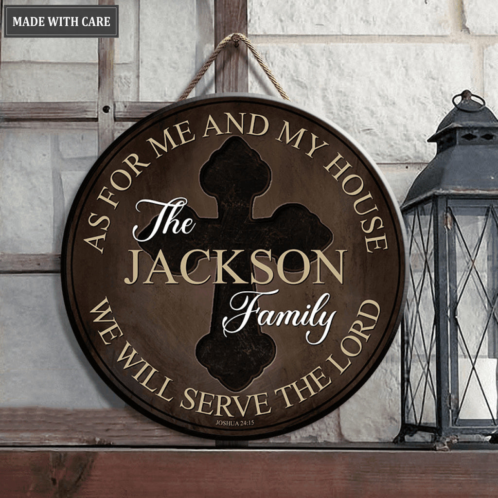 Personalized Family Established Circle Sign