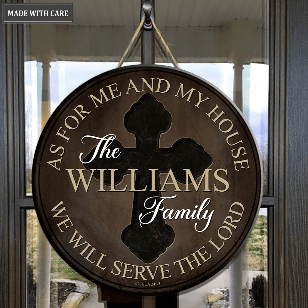 Personalized Family Established Circle Sign