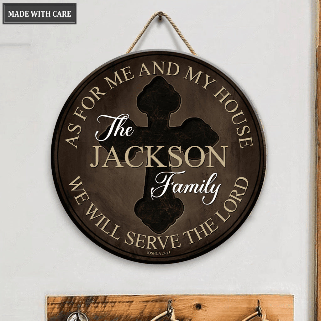 Personalized Family Established Circle Sign
