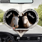 Horse Couple Lovers God Blessed Personalized Ornament