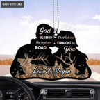 Camo Romantic Couple God Blessed Personalized Ornament